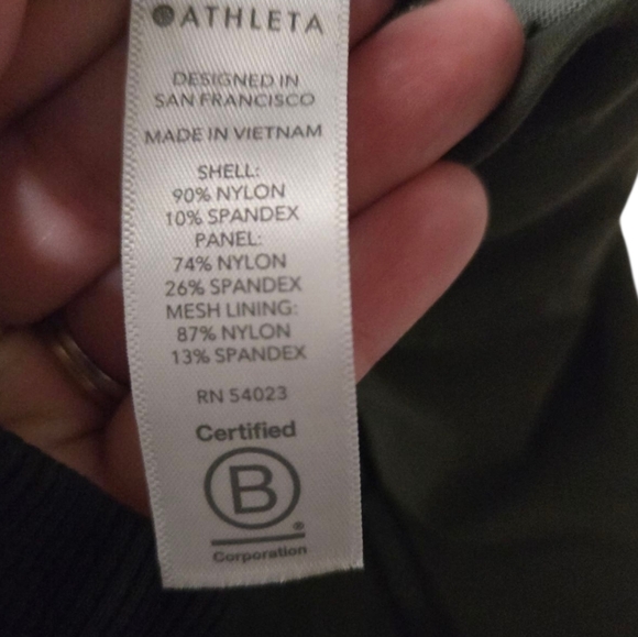 Athleta Headlands Hybrid  Trek Jogger in Olive Size 0 - Picture 5 of 6